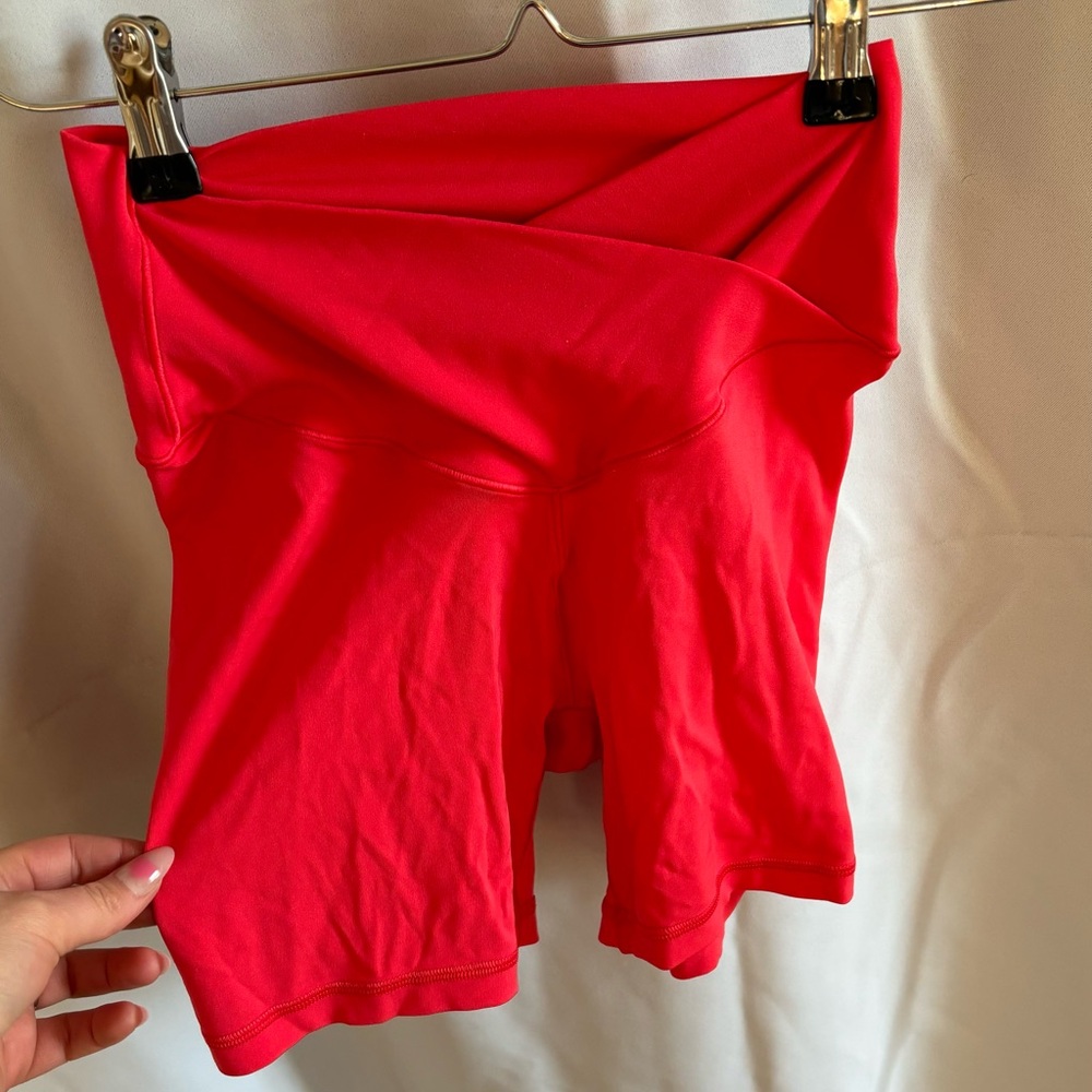 Women's Red Shorts